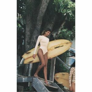 Abysse Ama Surf suit Ribbed Butter